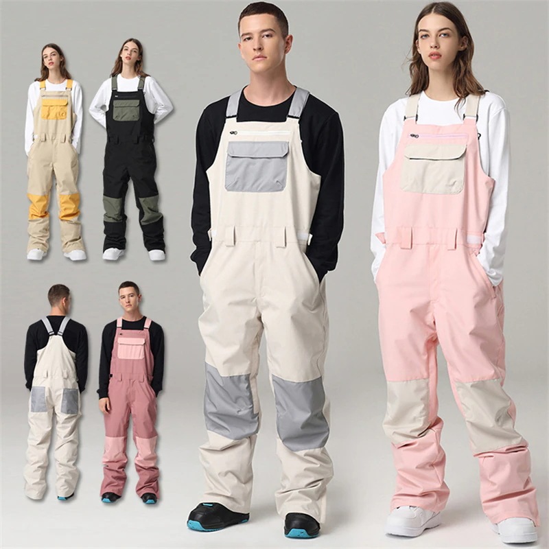 スノーボード ウェア つなぎ ワンピース オールインワン レディース メンズ 2024 2023 耐水10000mmH2O スキーウェア 韓国風 スノボウェア A73