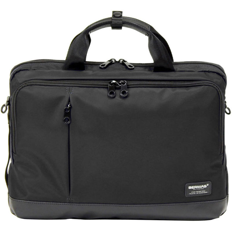 BERMAS(バーマス) スリム3WAY ブラック カジュアル バッグ (6035810)