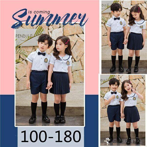 キッズ制服 子供制服 学生服 プリーツスカート 制服セット 蝶ネクタイ スクール 春夏 スカート 半袖 フォーマル 入学式 入園祝い ギフト 卒業式 お受験とても安い