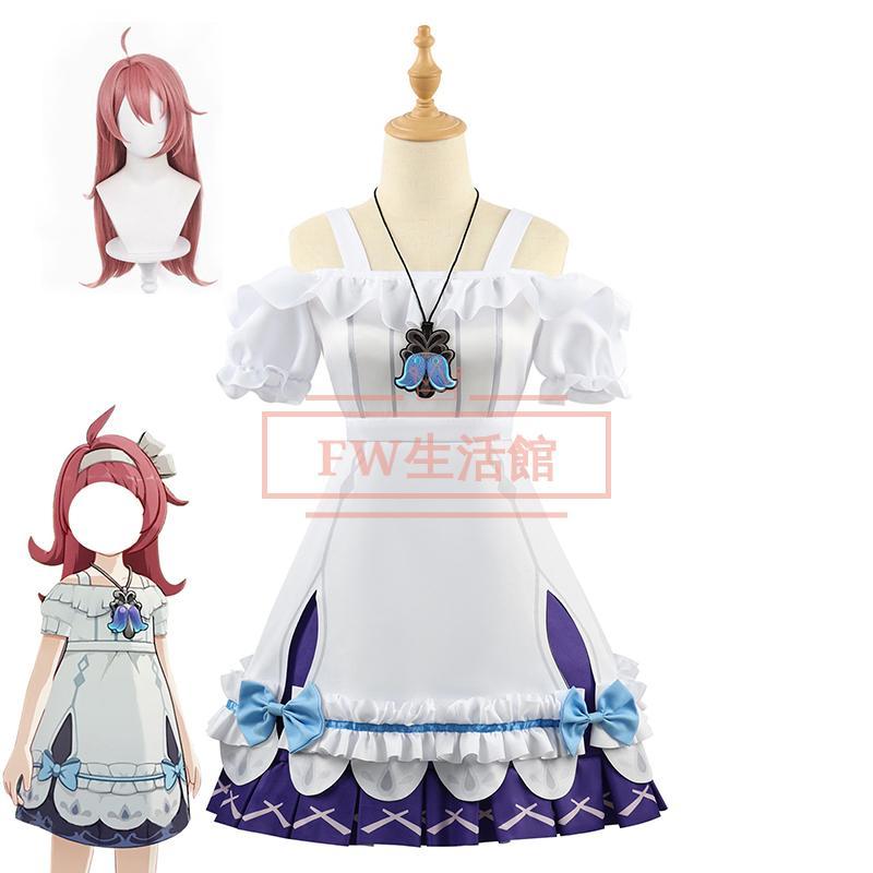 原神 げんしん genshin クリーヴ Clervie コスプレ衣装 ウィッグ 演出服 アニメ ゲーム ハロウィン cosplay 変装