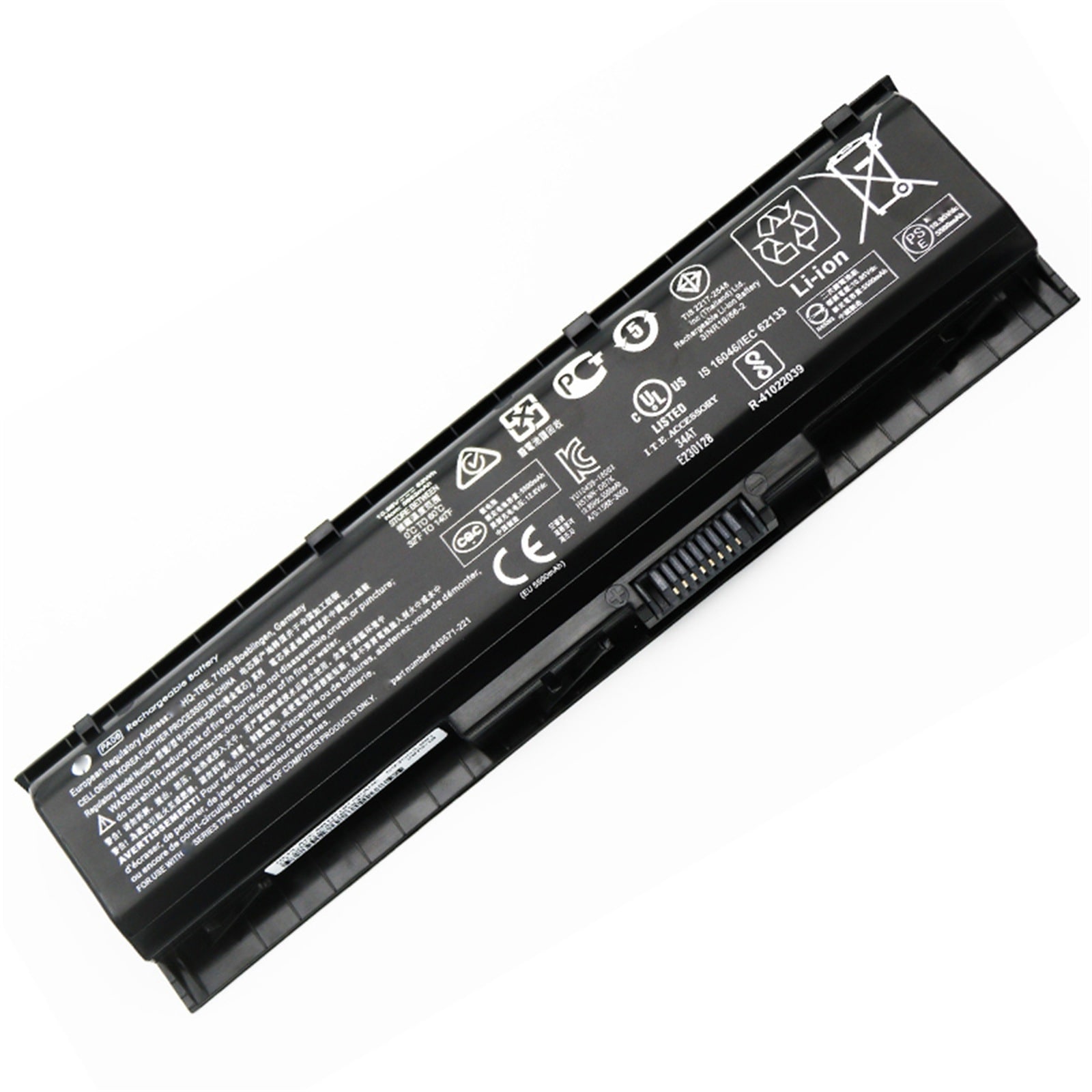 PA06 電池・HPノートパソコン互換 OMEN 17-w200ng 17-ab000ng TPN-Q174 HSTNN-DB7K PA06 62Wh/5500mAh 交換用のバッテリー dc909