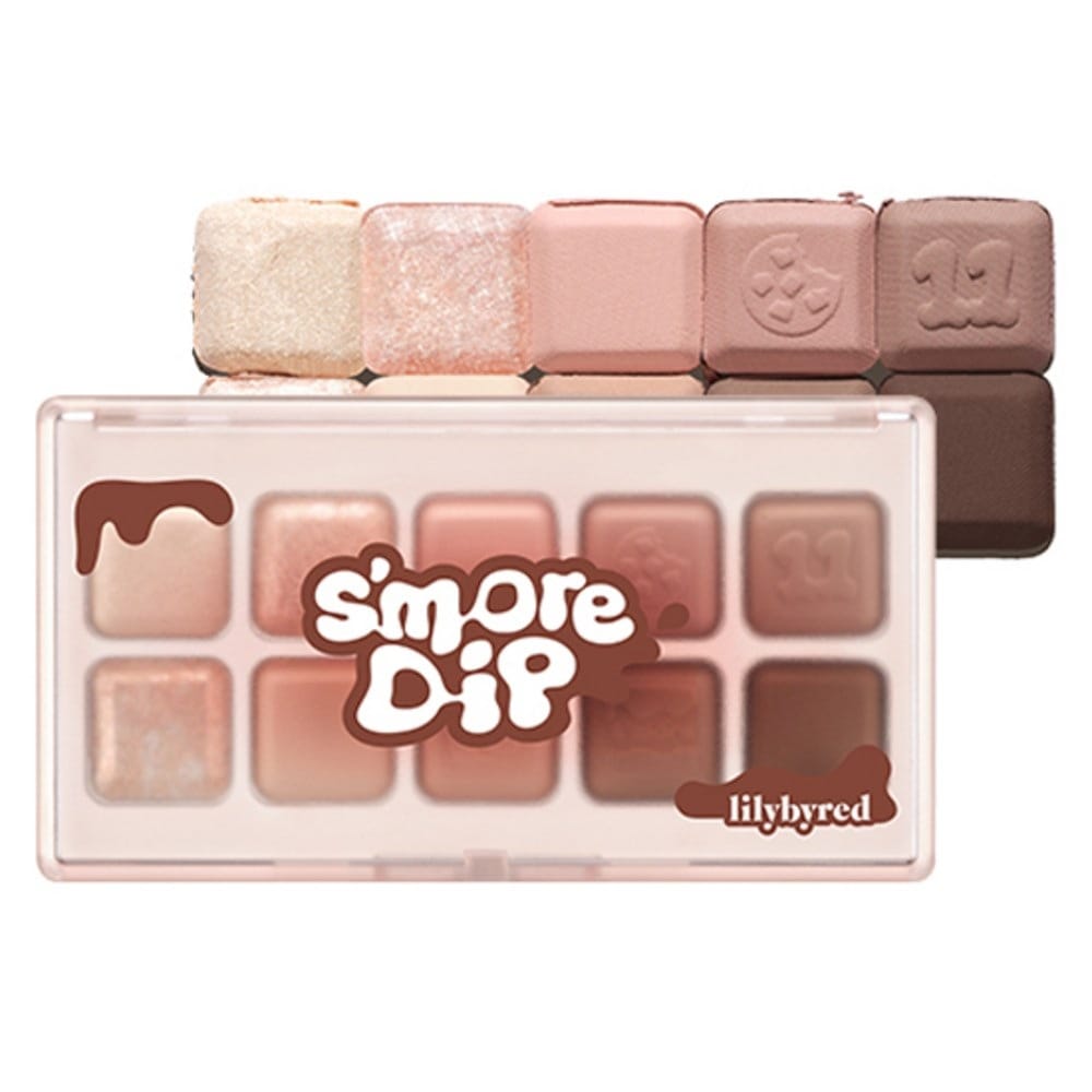 リリーバイレッドムードキーボードアイパレットチョコチップスモア1個