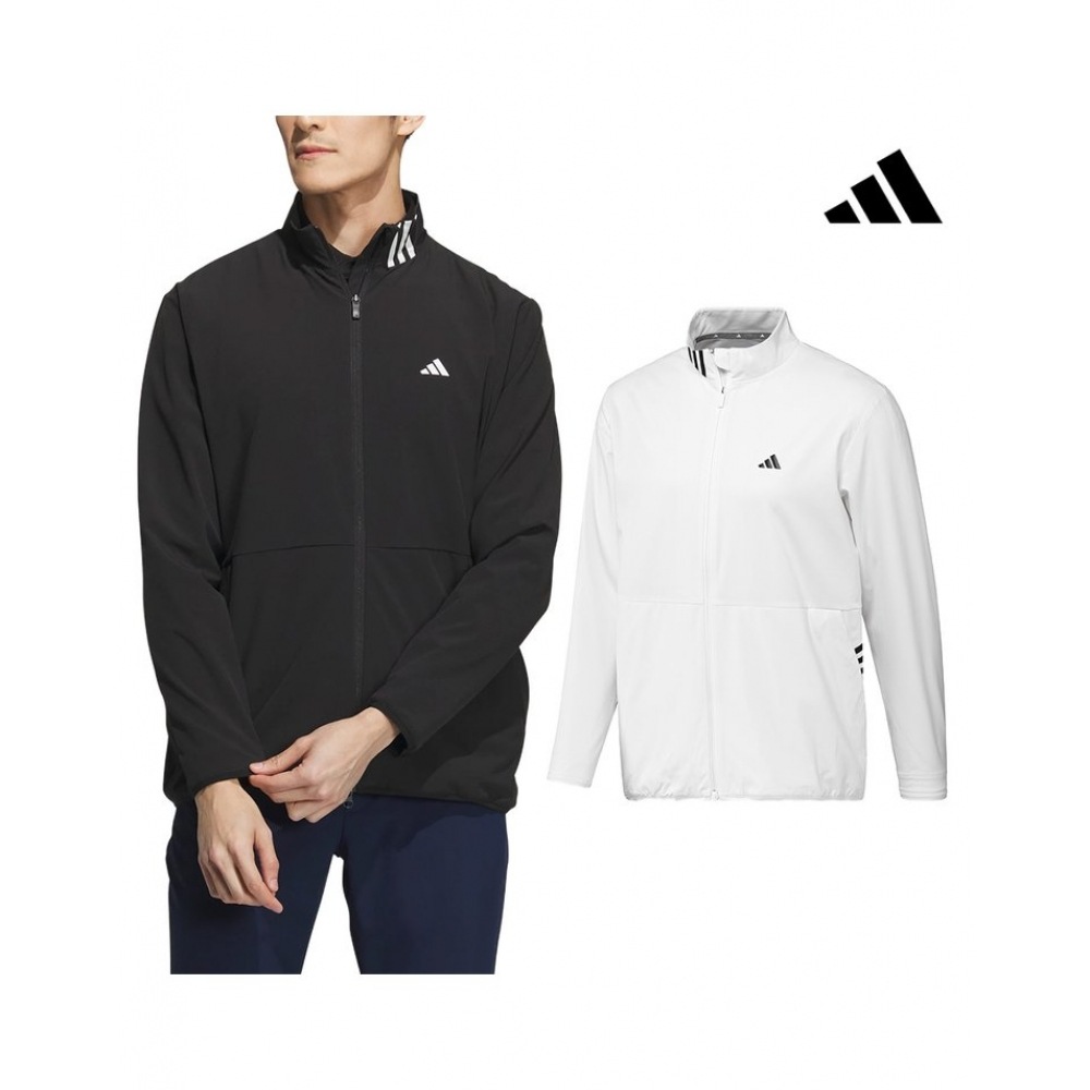 アディダスゴルフアディダスゴルフ軽量メンズウインドブレーカージャケット IA2712 IA2714