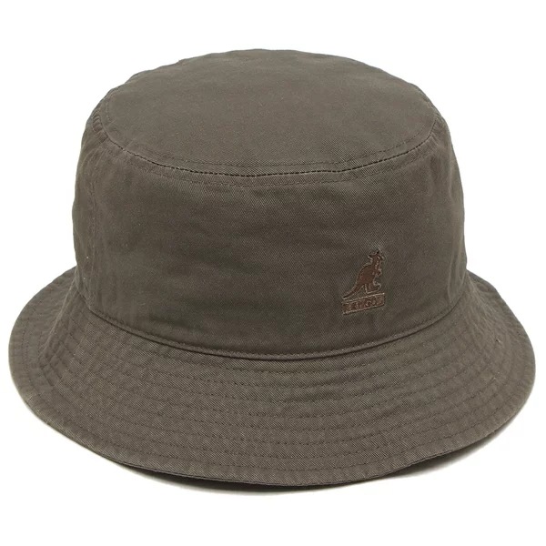 帽子 ウォッシュドバケット バケットハット カーキ メンズ レディース ユニセックス WASHED BUCKET K4224HT SMOG