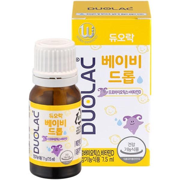 デュオロック ベビードロップ プロバイオティクス プラス ビタミンD 듀오락 베이비 드롭 프로바이오틱스 플러스 비타민D