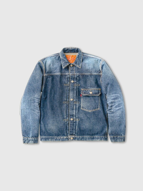 FULLCOUNT フルカウント デニム ジャケット メンズ レディース Gジャン 1st モデル Dartford エイジング加工 13.7oz Type1 Denim Jacket タイプ 1 デ