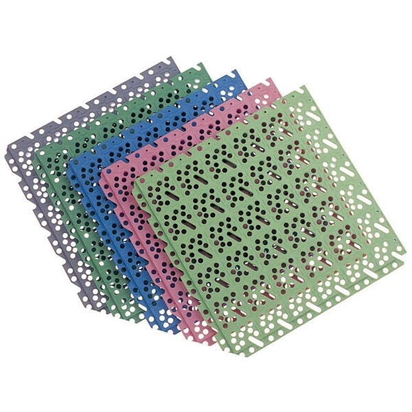 エバニュー EHB212 529 スーパーチェッカー(10枚入) Lグリーン 【法人限定】 メーカー直送