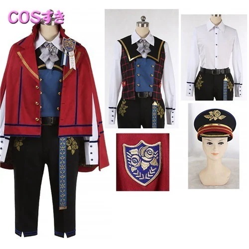 【短納期】ESあんさんぶるスターズ! Spring Bed 紫之創　南雲鉄虎　逆先夏目　明星昴流 コスプレ衣装 コスチューム