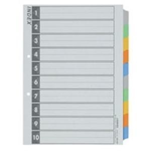 （業務用10セット）ジョインテックス インデックスA4S 5色10山 5組 D026J-10Y