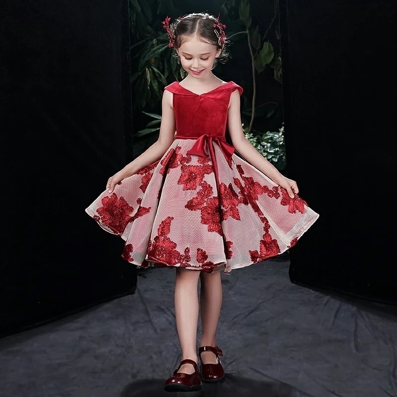 【即日発送】【赤字覚悟】子供ドレス ピアノ発表会 ワンピース キッズドレス フォーマルドレス 子どもドレス 女子 ドレス 子供服 ジュニア フラワーガール aライン プリンセスドレス 七五三 卒業式