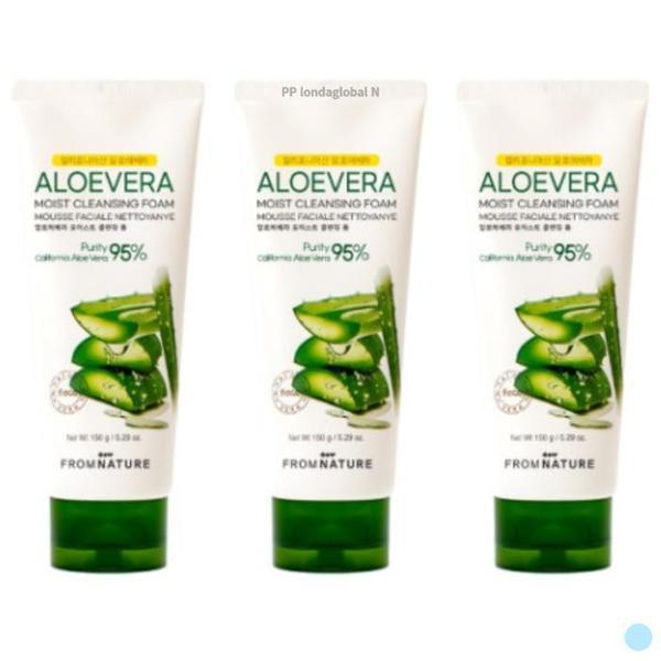 From Nature アロエベラ モイスト クレンジングフォーム 150g X3個