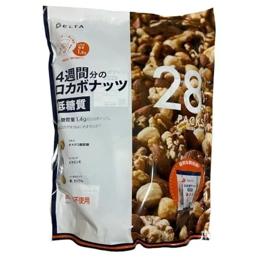 デルタ 4週間分のロカボナッツ 低糖質 (28g×28袋)