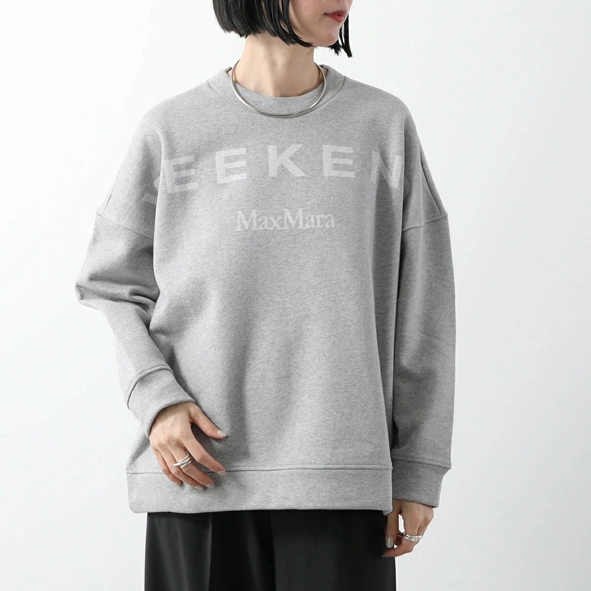 WEEKEND MAX MARA ウィークエンド マックスマーラ スウェットシャツ LALLA ラッラ レディース トレーナー クルーネック 001