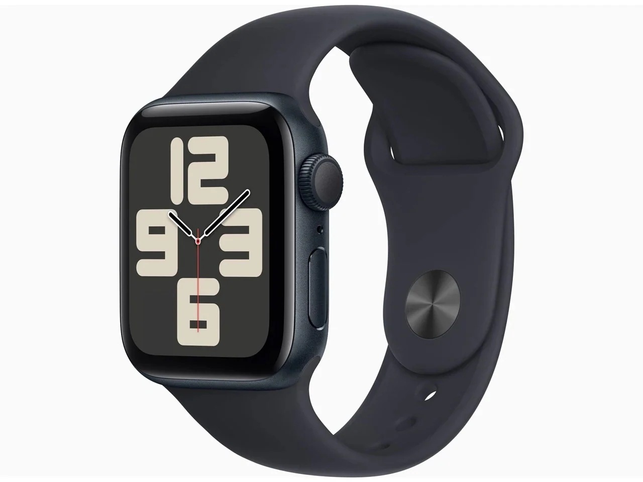 Apple Watch SE 第2世代 GPSモデル 40mm MR9X3J/A [ミッドナイトスポーツバンド S/M]