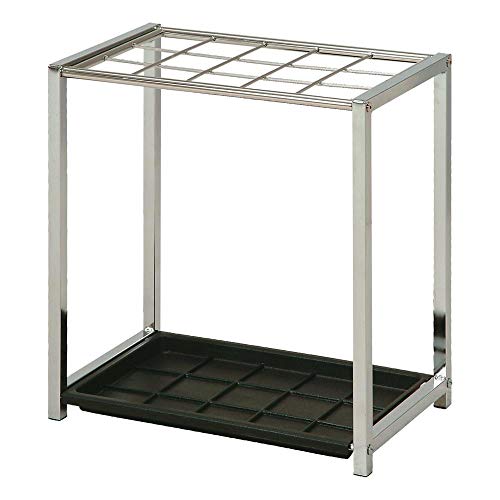 不二貿易 傘立て 大 幅48cm 15本 クロム オフィス用 83708 5,550円