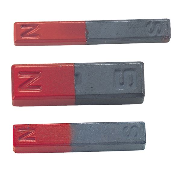 (まとめ)アーテック 棒フェライト磁石 A 58×8×6mm (×100セット)