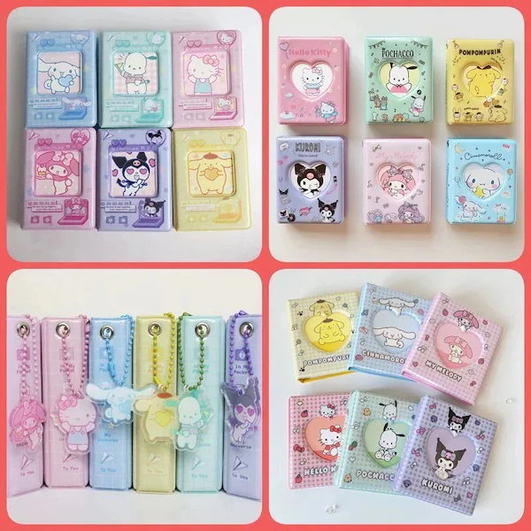 韓国作家　コレクトブック　トレカホルダー　ステッカー　トレカケース　サンリオ Qoo10] 新作 13韓国サンリオ トレカケース レ 韓国作家 コレクト