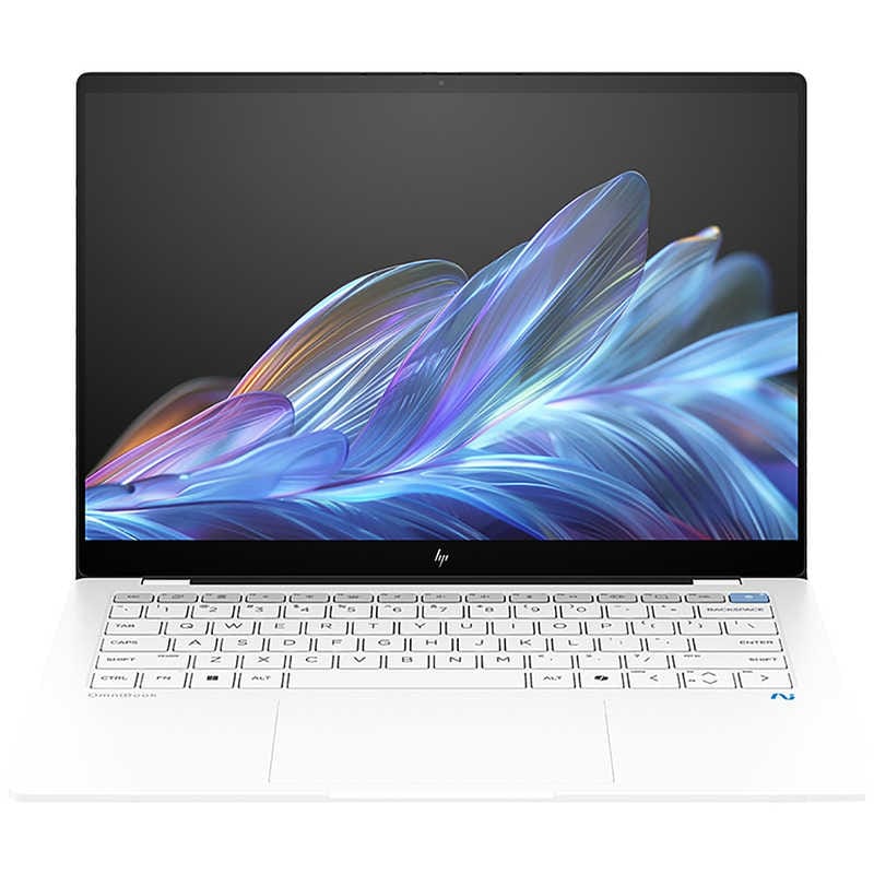 HP　ノートパソコン OmniBook X 14-fe [ 14型 / Win11 / X Elite / 16GB / SSD1TB / 英字キーボード ] ホワイト　A7DA6PA-AAAA