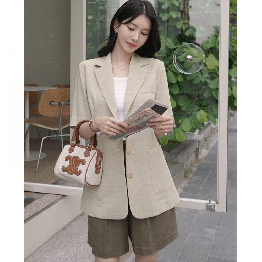 クリックアンドファニー テーラードジャケット ルンデア