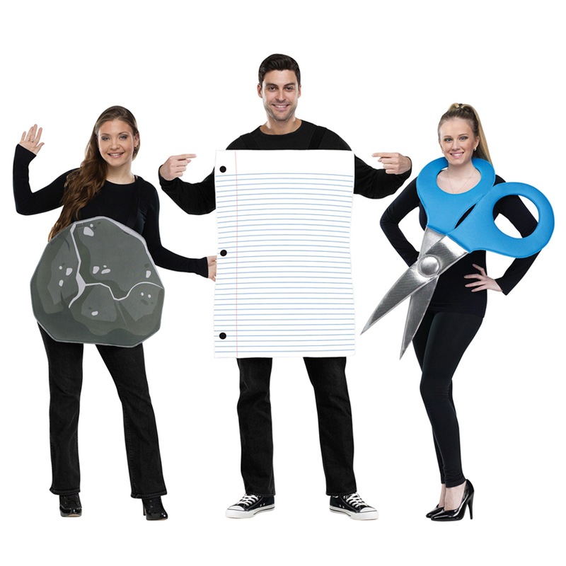 コスプレ 仮装 ロック！ペーパー！シザーズ！ 【 コスプレ 衣装 ハロウィン 仮装 パーティーグッズ おもしろ コスチューム 着ぐるみ 大人用 メンズ おもしろい おもしろコスチューム レディース 笑 8,900円