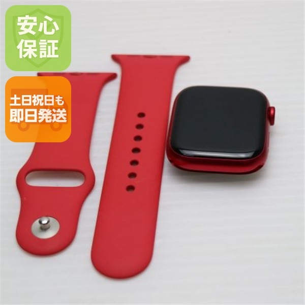 新品同様 Apple Watch Series 9 GPS 45mm プロダクトレッド Watch Apple 即日発送 土日祝発送OK 161