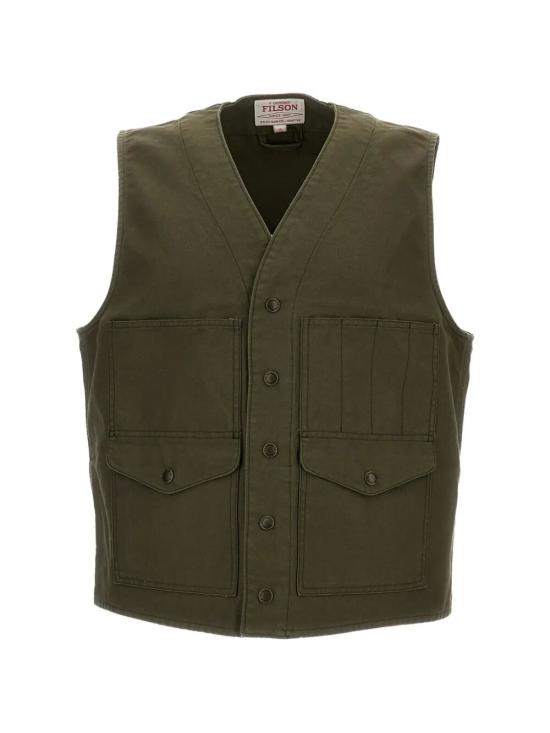 FILSON Men Vests FMGIL0061 UT2660 6308 OTTER GREEN