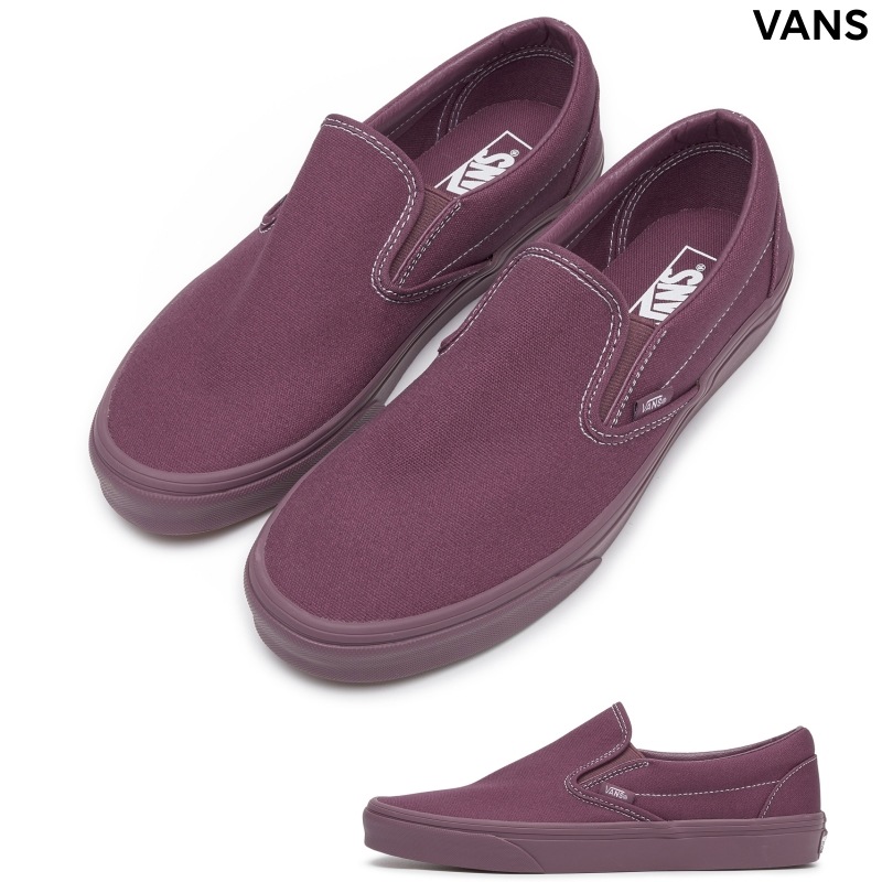 [VANS] バンズ スニーカー クラシック スリッポン / PLUM WINE
