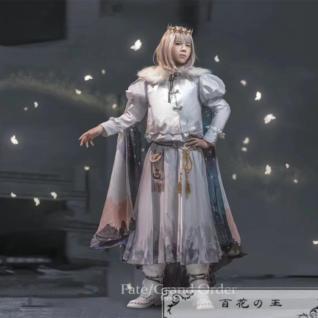 Fate/Grand Order 向き 妖精王 オベロンヴォーティガーン 霊基再臨 コスプレ衣装 コスチューム
