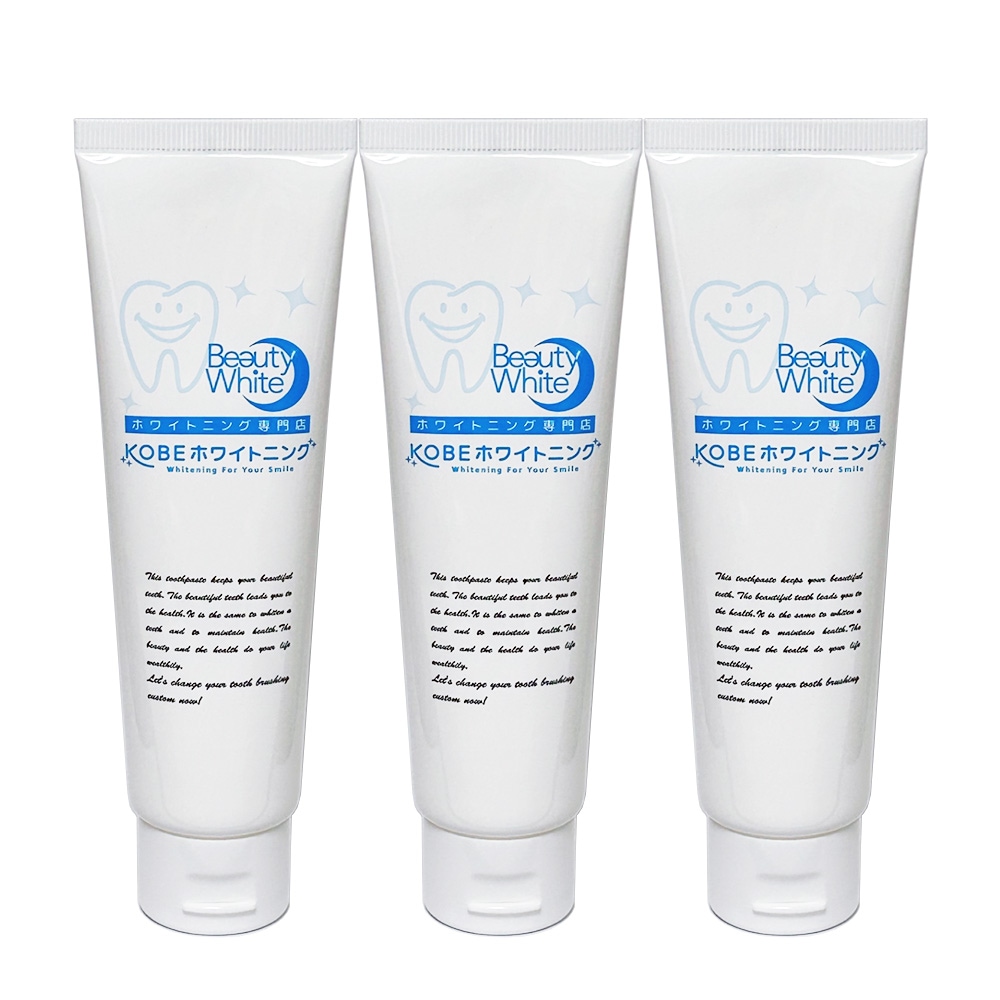 KOBEホワイトニング　ハミガキ　120ｇ　3個　歯磨き粉