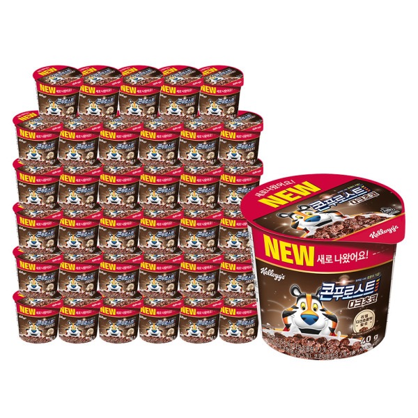 カップシリアル コーンフロスト ダークチョコ 40g x 36個