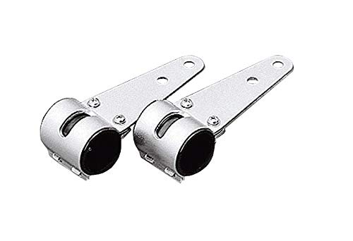 キジマ(Kijima) バイクパーツ ヘッドライトステー カスタム 38-43mm アルミ製 シルバー 205-0291S