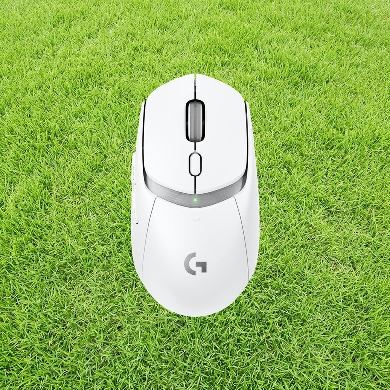 Logicool G ゲーミングマウス G309 LIGHTSPEED ワイヤレス マウス G309WL-WH LIGHTFORCE ハイブリッドスイッチ HERO 25K センサー 6個プログラムボ