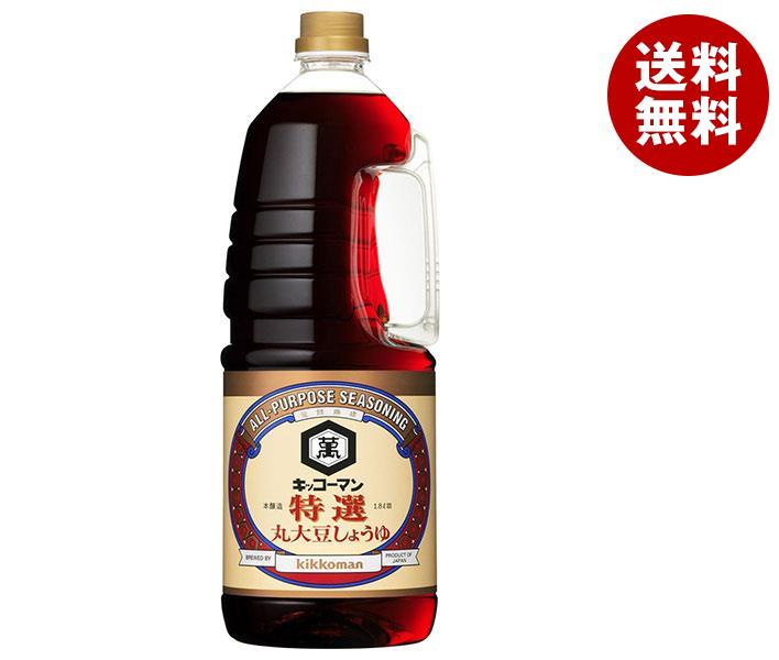 キッコーマン 特選丸大豆しょうゆ 1.8LPET＊6本入＊(2ケース)