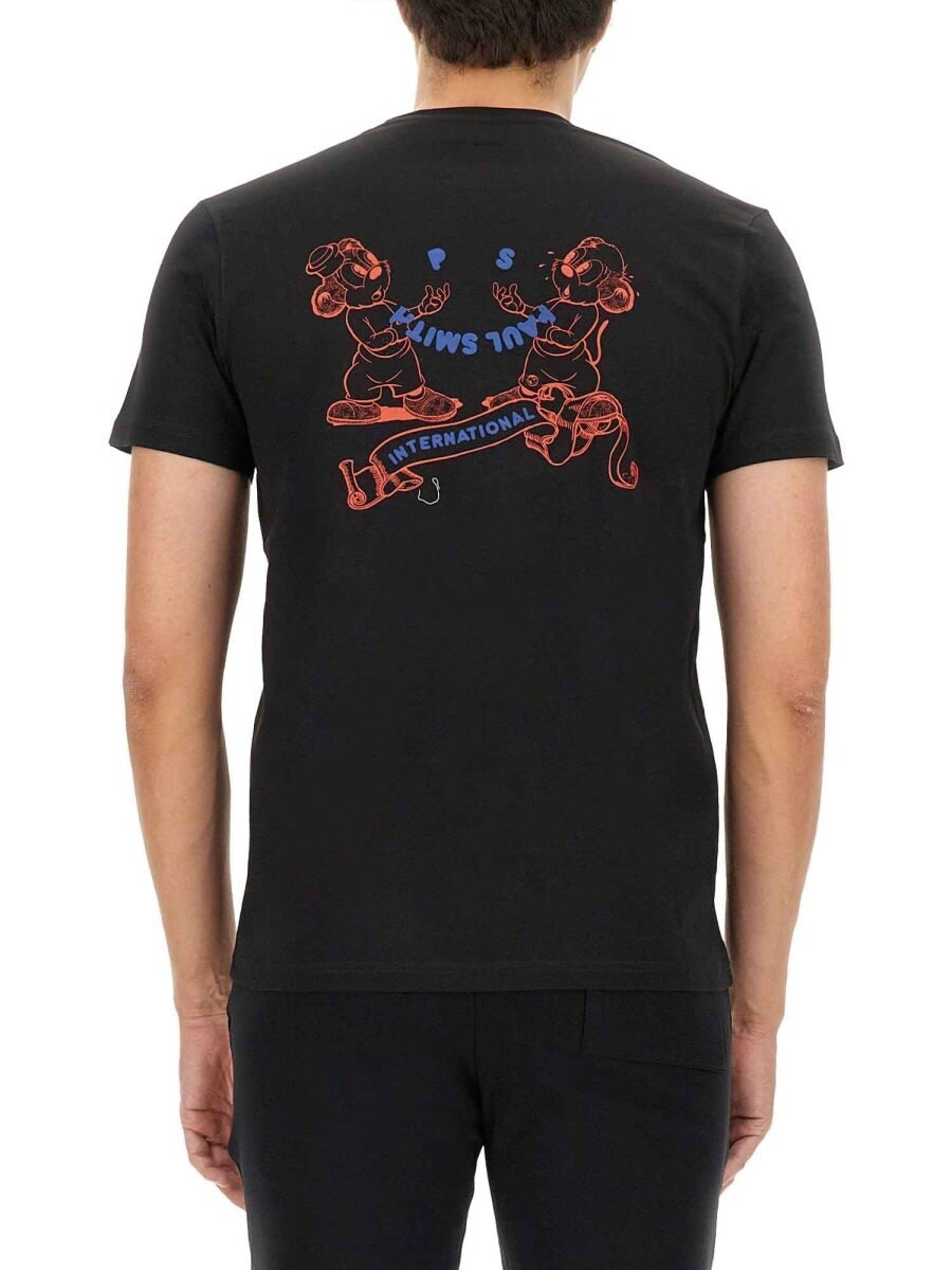 M2R010RNP4696_79 ブラック 秋冬2024 Tシャツ メンズ ia