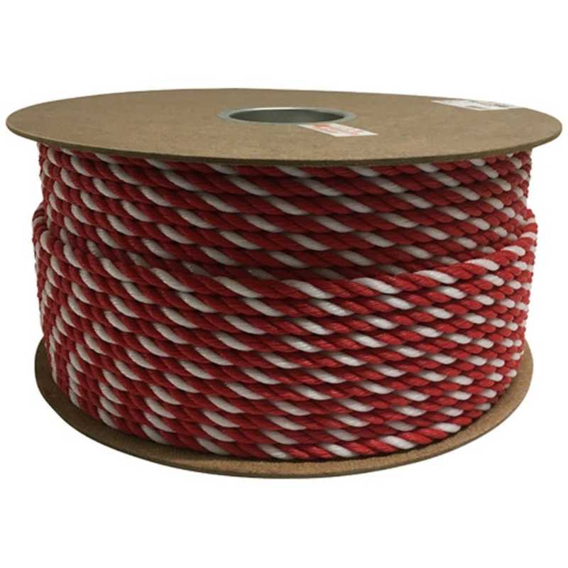 ユタカメイク　ユタカ ポリエチレンロープドラム巻 9mm×150m コウハク　PRE-55