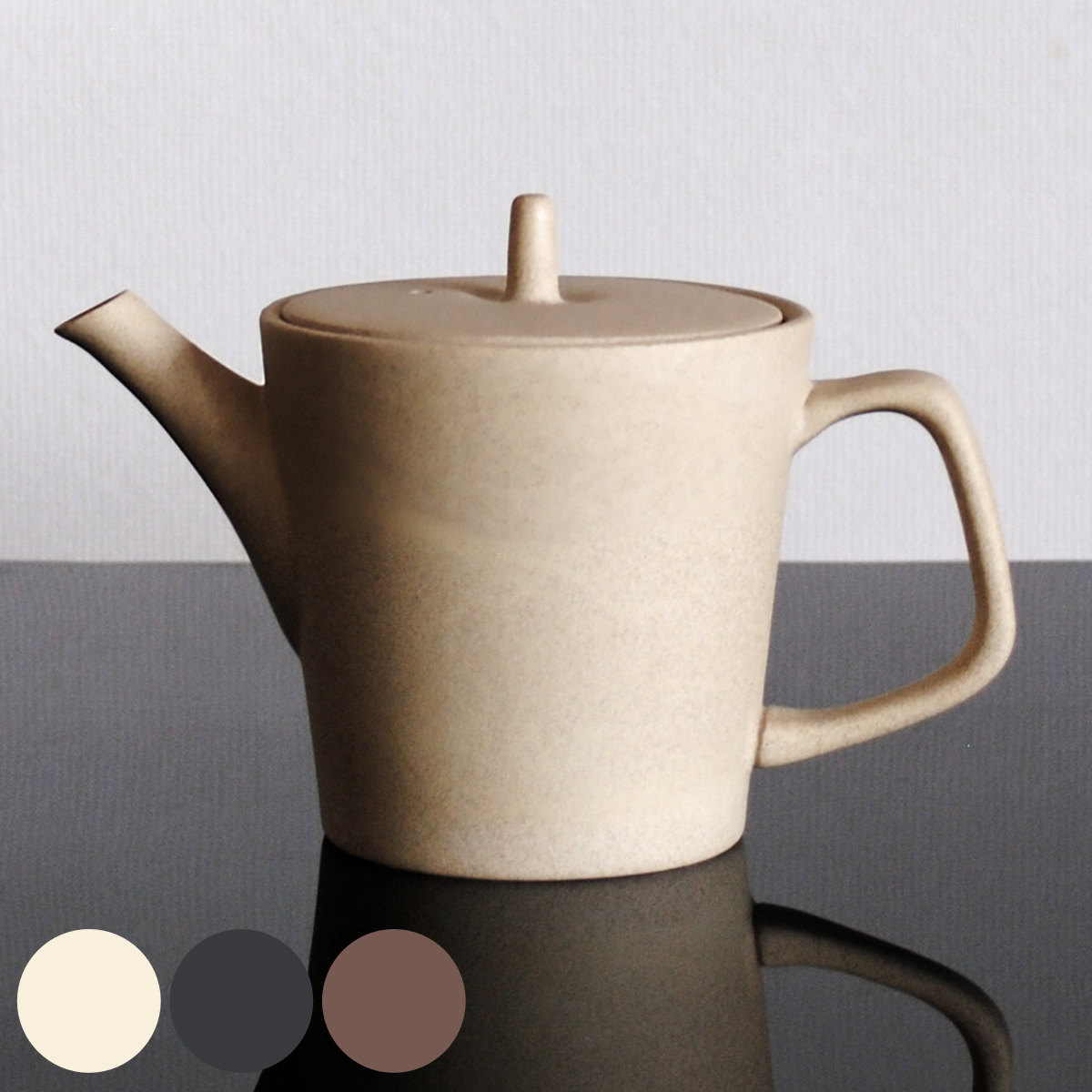 急須 330ml ロクサン tokoname 縦型 陶器 常滑焼 日本製 63 ティーポット ポット きゅうす おしゃれ お茶 紅茶 来客 団らん ティータイム ティーウェア