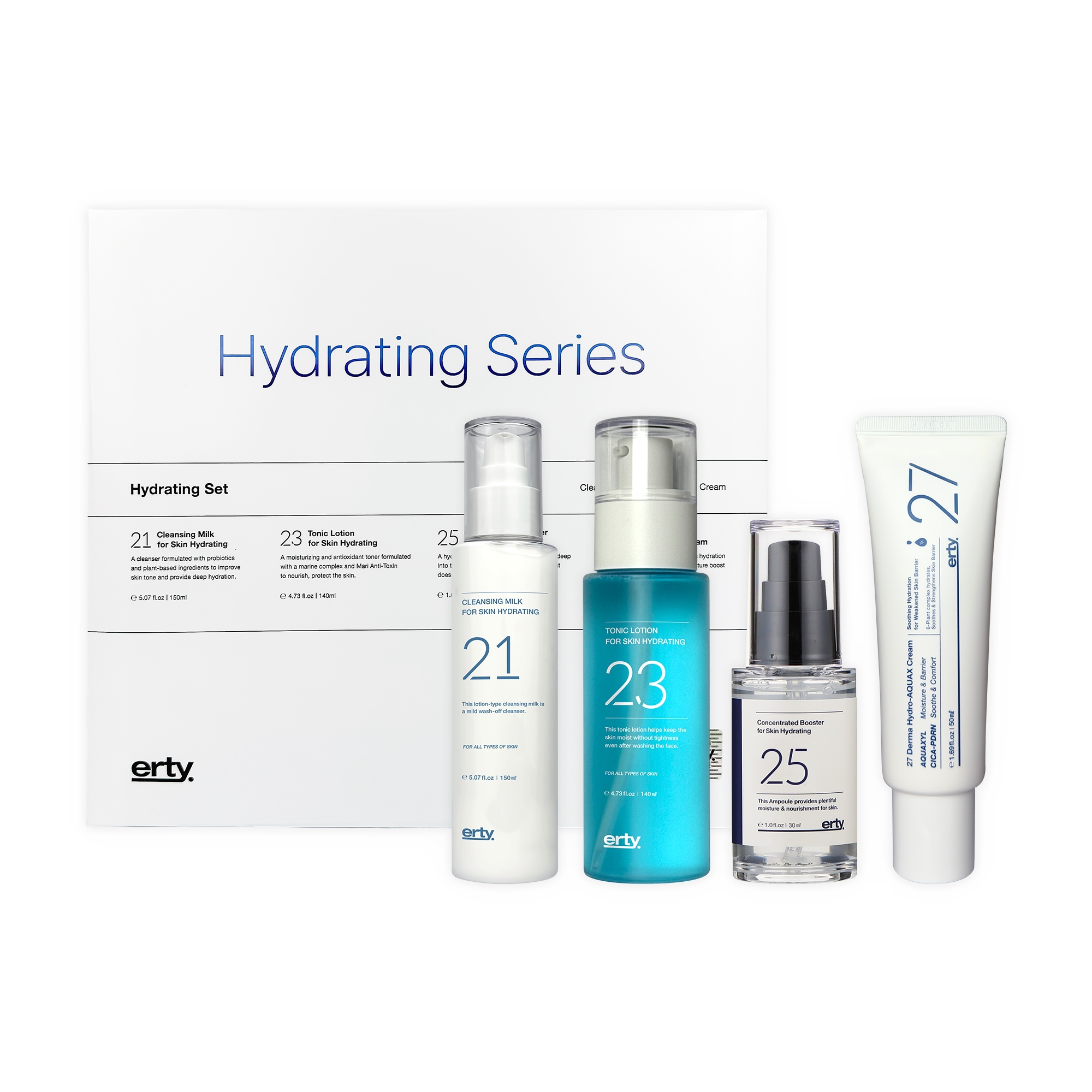 【公式】水光肌 4点セット ミルク+トナー+ブースター+クリーム