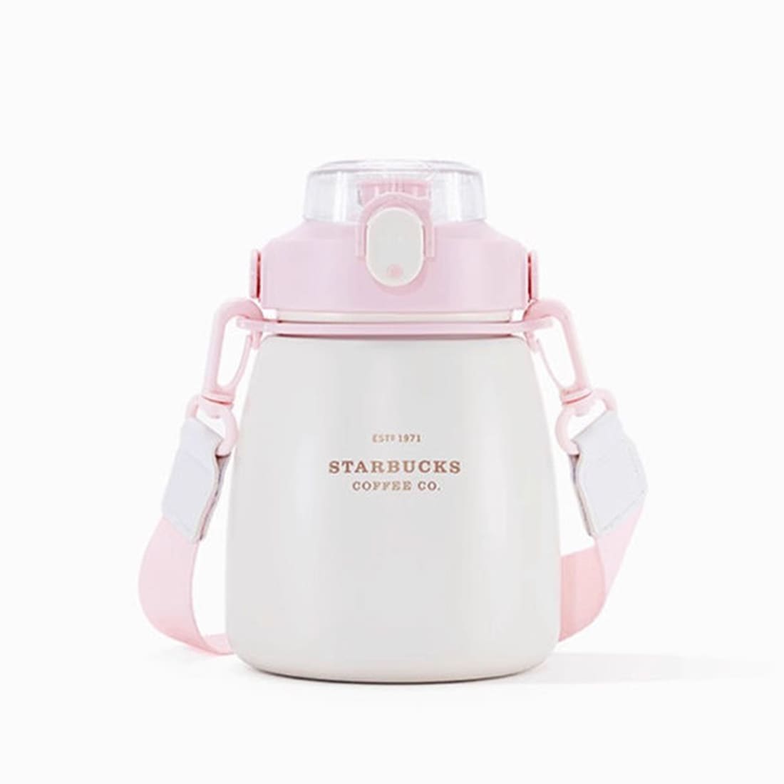 ストローホッパーボトル1000mlピンク