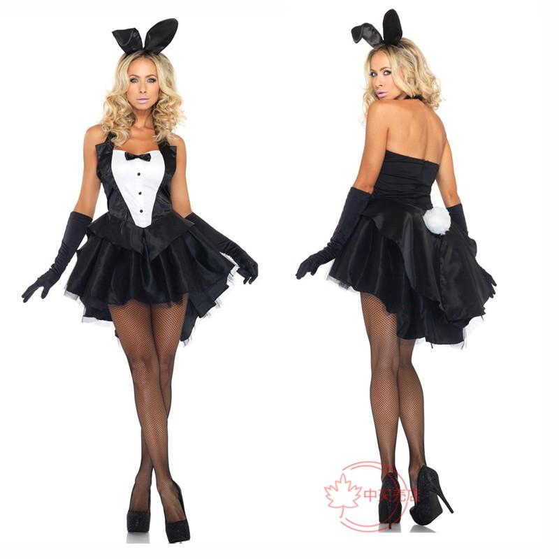 【本日限定】欧米 セクシー バニーガール コスプレ 仮装 ハロウィン レディース 大人用 可愛い うさぎ ミニスカート 制服 話劇 演劇 パーティー Halloween 衣装 変装