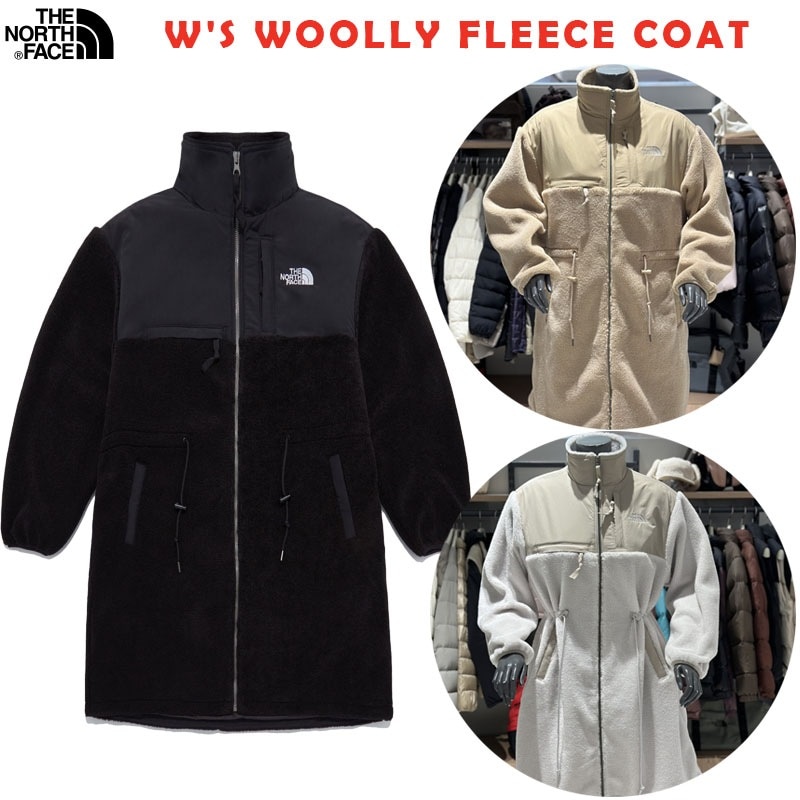 韓国正規品保証 関税負担なし NC4FQ85A WS WOOLLY FLEECE COAT デイリー 基本 着装 男子 女子 人気 韓国 ファッション 男女共用 アウトドア 21,316円