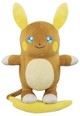 ポケットモンスター 上質で快適 サンムーン アローラのすがた でっかいぬいぐるみライチュウ