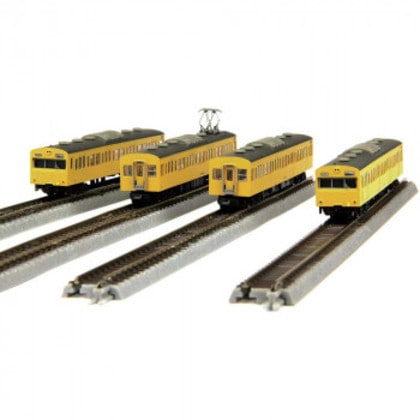 国鉄103系 カナリア 総武線タイプ 基本4両セット T022-3