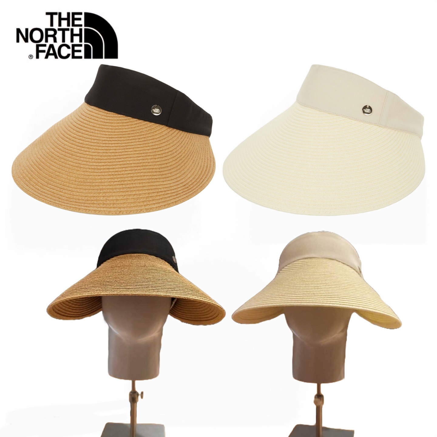 W BIG BRIM WEAVING SUN CAP ウーマン ビッグ ブリム ウィービング サンバイザー 女性用 サンバイザー バイザー サマー帽子 紫外線カット帽子 7,384円