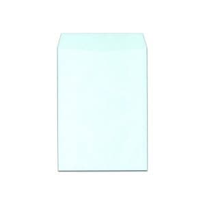 キングコーポレーションカラークラフト封筒 角2 85g／m2 枠なし ミズ 業務用パック 080412 1箱（500枚）