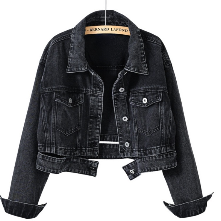 レディース ジャケット アウター 上着 デニム 羽織 前開き Gジャン ショート 長袖 襟付き ポケット ボタン ヴィンテージ アメカジ ブルーデニム カラーデニム かわいい 大人可愛い シンプル 5,443円