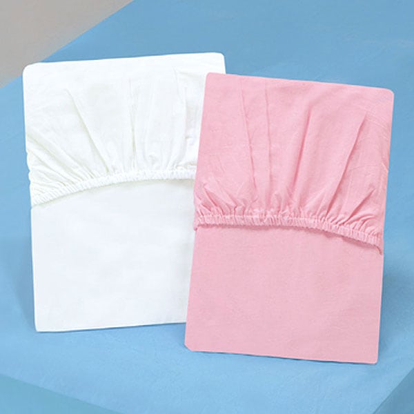 サイズ豊富な綿100％ボックスシーツ 同色2枚組 キング 5,863円