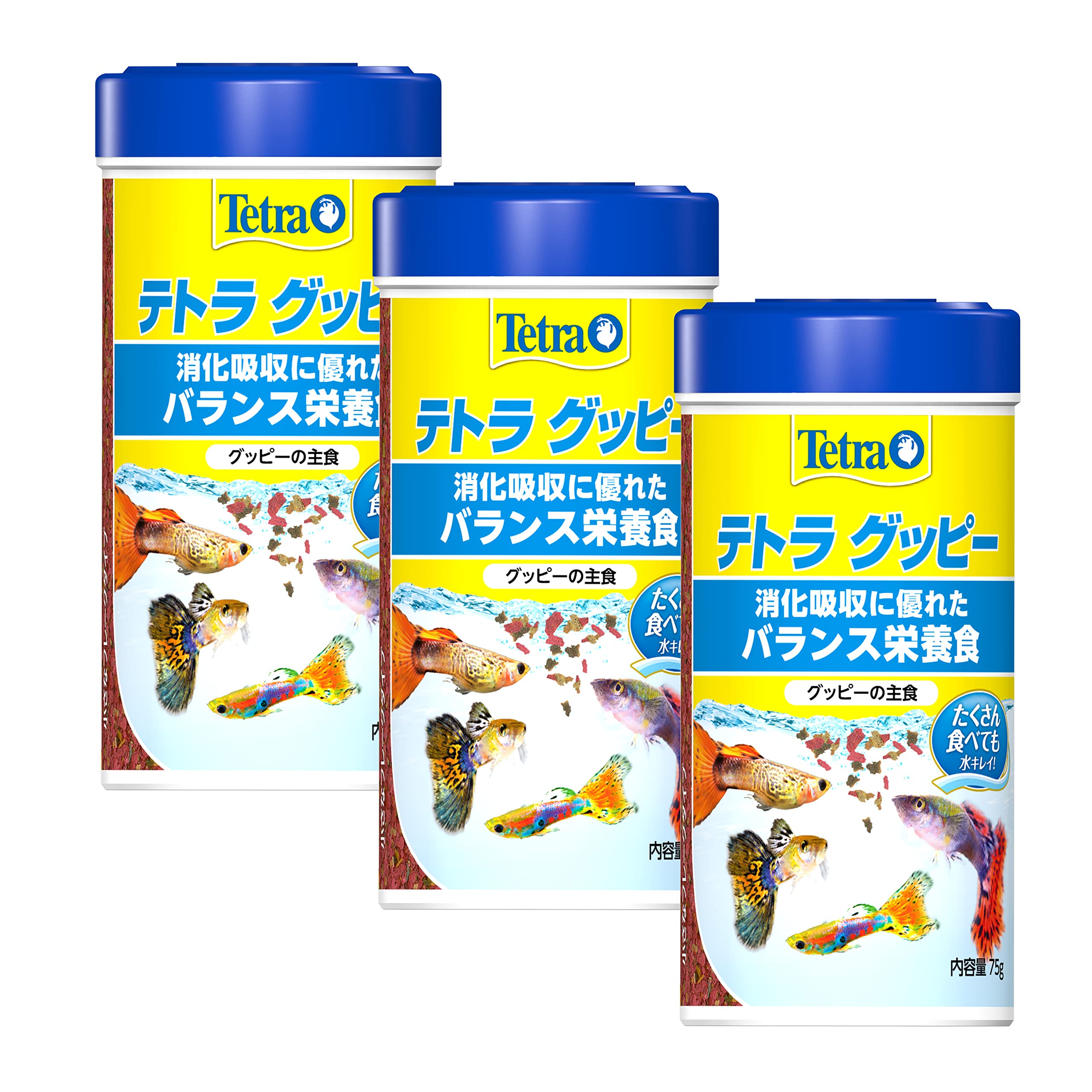 Tetra テトラグッピー75g 6本セット