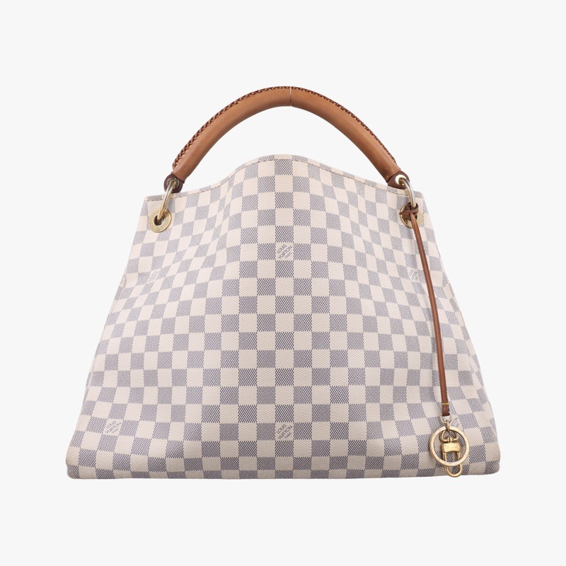 アーツィーMMアズールダミエキャンバスN41174CR3151中古