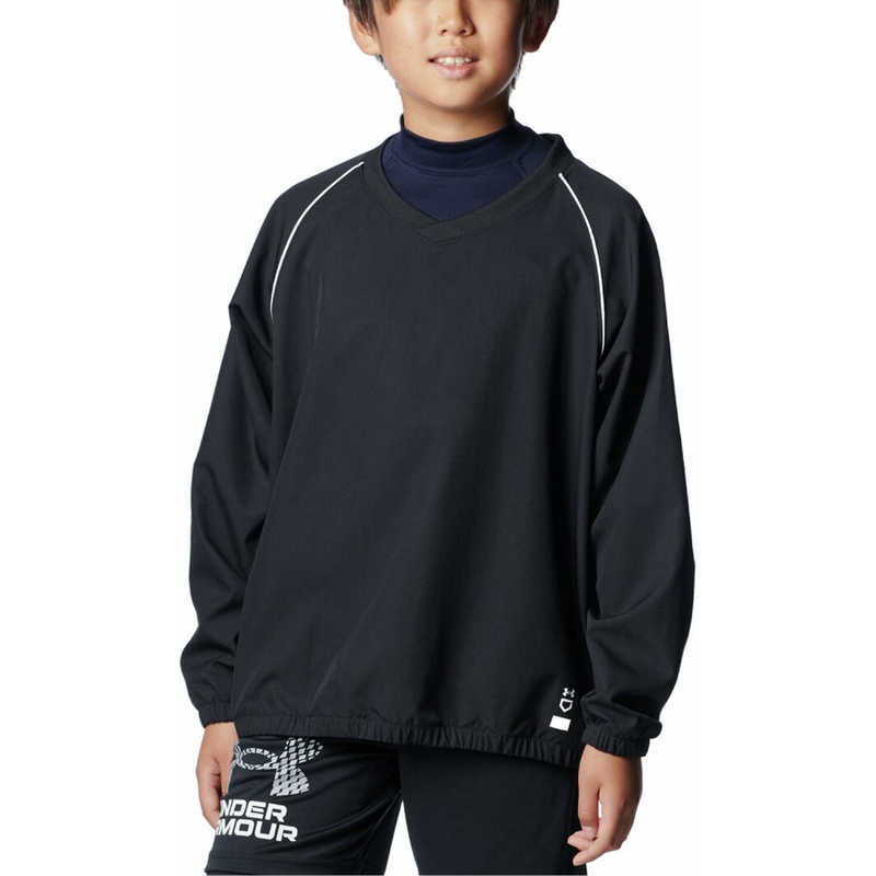 アンダーアーマー　UNDER ARMOUR ボーイズ UA Vネック ジャケット Black YMD 1388146　1388146_25FW