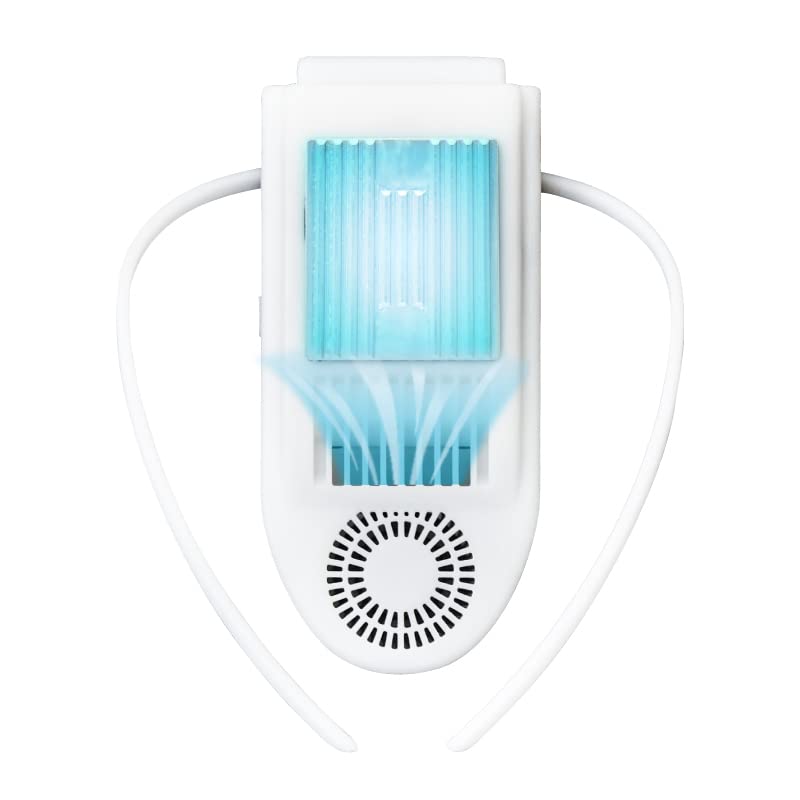 THANKO 暑さ対策 首掛け 冷却プレート ペルチェ素子 ウェアラブルファン 軽量 通勤 冷却プレートで背中スッキリ涼しい「セナクール」SENACLSWH